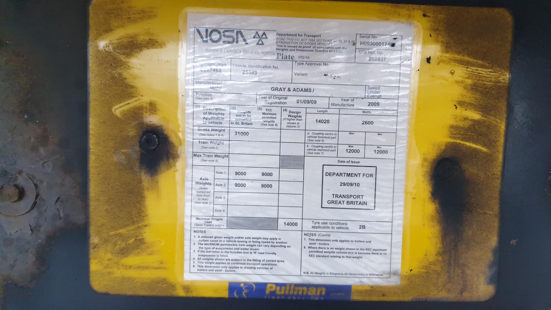 Gray & Adams Tandem Axle BPW