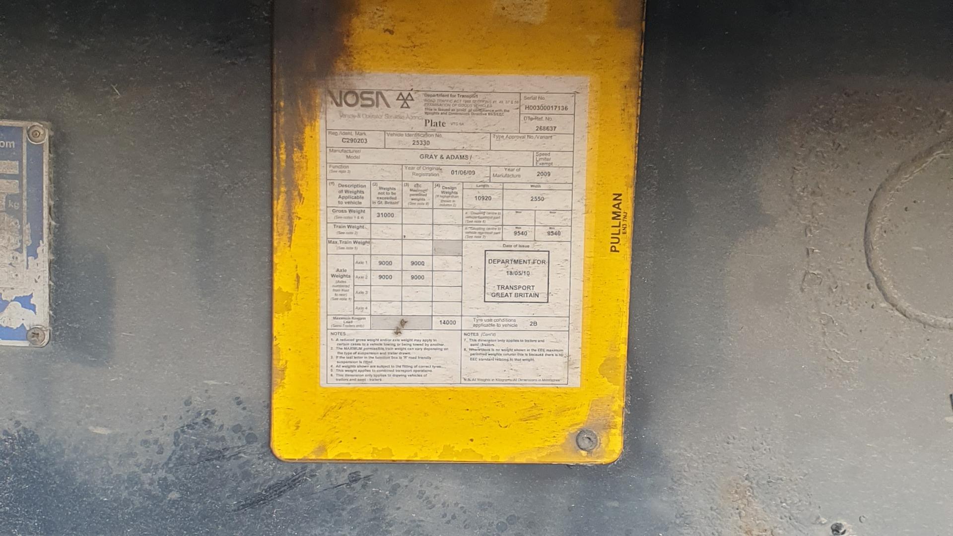 Gray & Adams Tandem Axle BPW