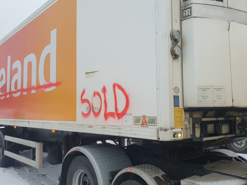 Gray & Adams Fridge trailer