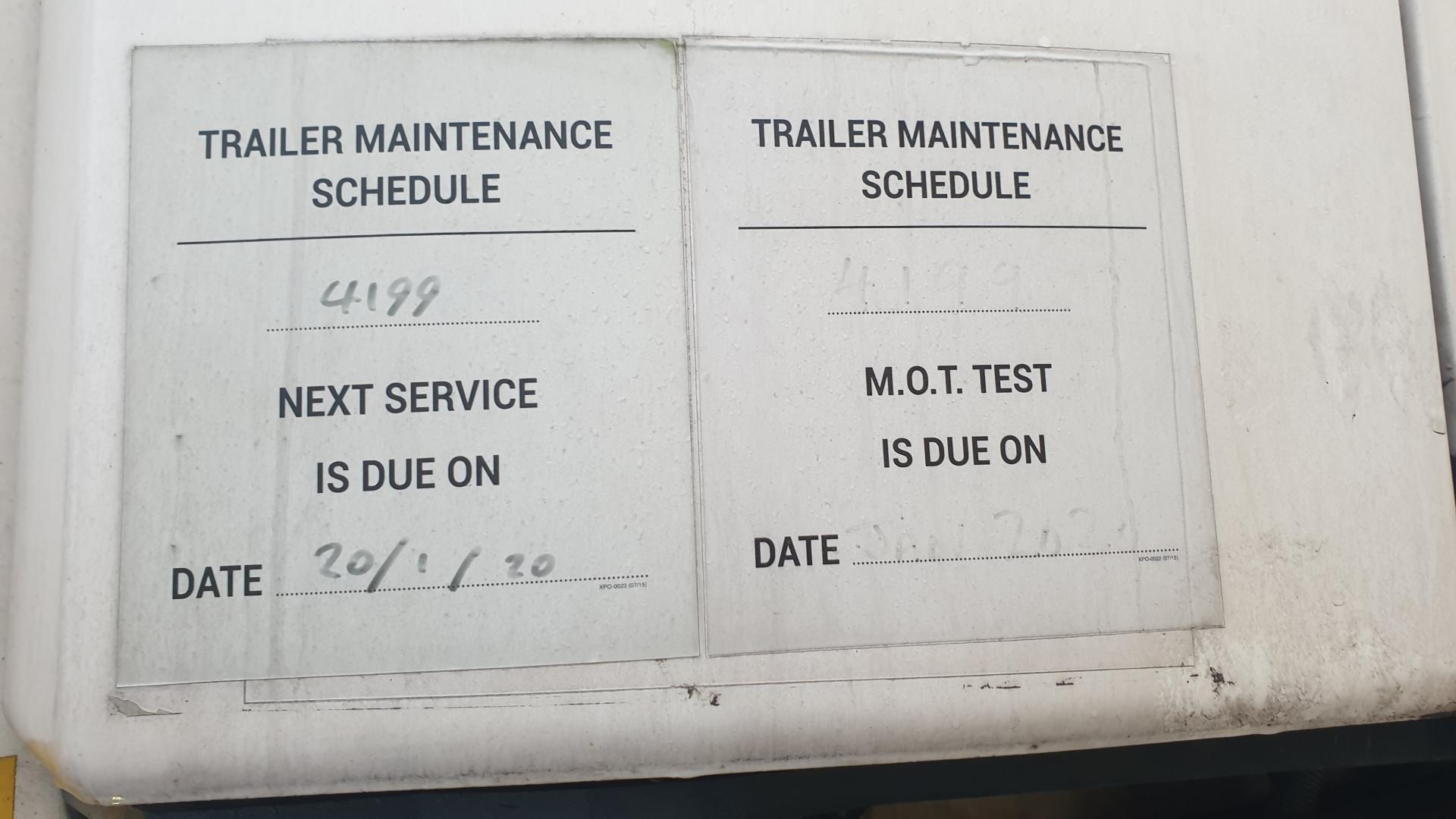 Gray & Adams Fridge trailer