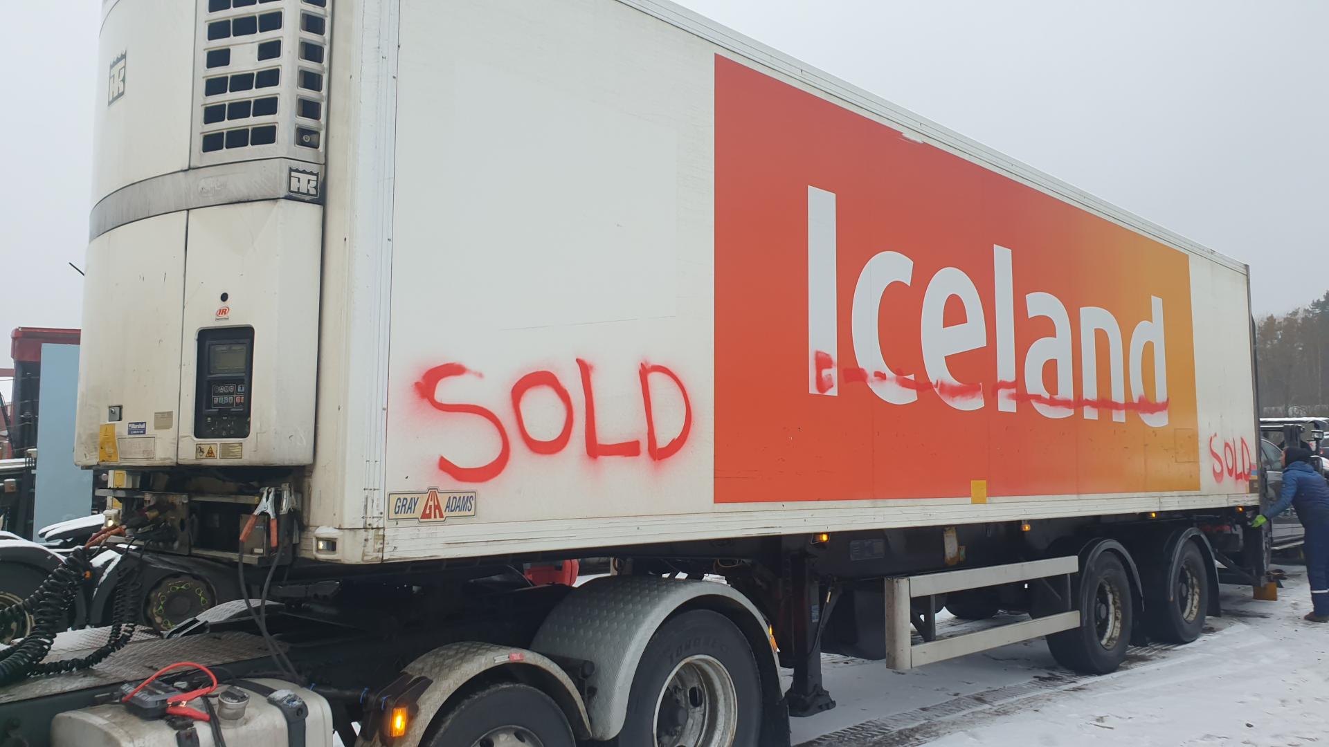 Gray & Adams Fridge trailer