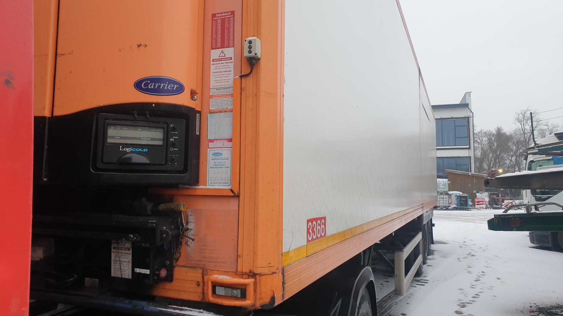 Gray & Adams Fridge trailer