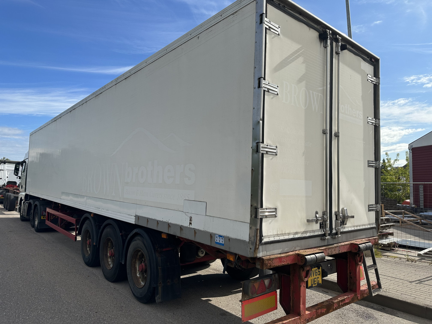 Gray & Adams Fridge trailer