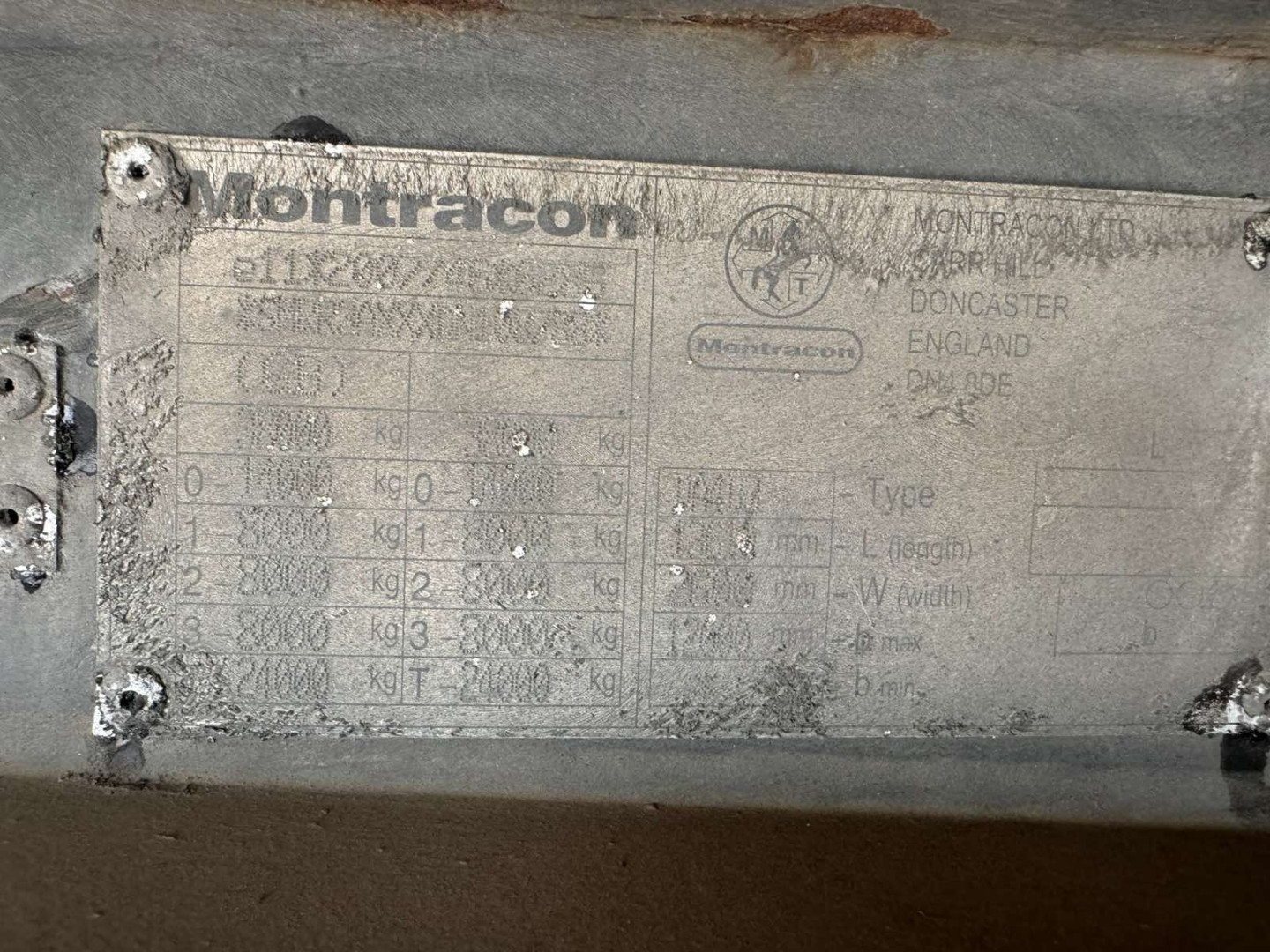 Montracon Tri axle (ROR)